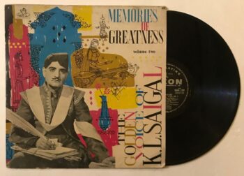 Memories Of Greatness Vol II - K. L. Saigal Used Vinyl LP Record