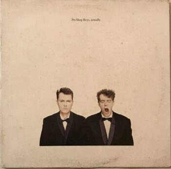 Actually - Pet Shop Boys Used Vinyl LP Record