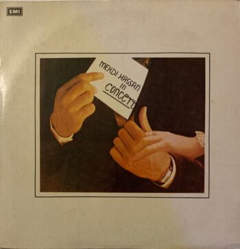 In Concert Vol. II - Mehdi Hassan Used Vinyl LP Record (VG)