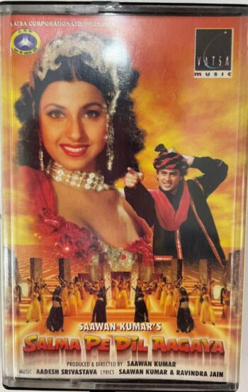 Salma Pe Dil Aagaya - Aadesh Shrivastava Used Audio Cassette (VG)