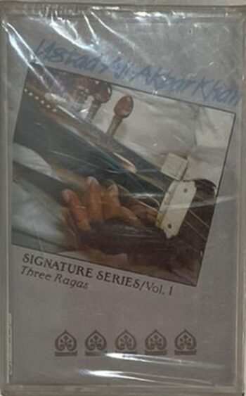 Signature Series Volume 1 - Three Ragas - Ali Akbar Khan Used Audio Cassette (VG-)