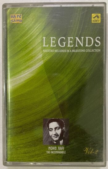 LEGENDS - MOHD. RAFI Used Audio Cassette (VG)