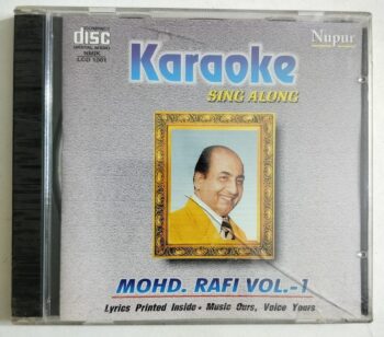 Karaoke- Sing Along - Mohd.Rafi New Audio CD (NM)