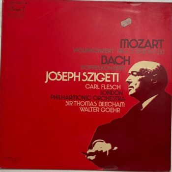 Mozart: Violinkonzert Nr. 4 D-dur Kv 218 / Bach: Doppelkonzert - Wolfgang Amadeus Mozart Used Vinyl LP Record (VG-)
