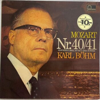 Sinfonie Nr. 40 G-Moll KV 550 / Sinfonie Nr. 41 C-Dur »Jupiter« - Wolfgang Amadeus Mozart Used Vinyl LP Record (VG)