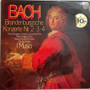 Brandenburgische Konzerte Nr. 2 • 3 • 4 - Johann Sebastian Bach Used Vinyl LP Record (VG)