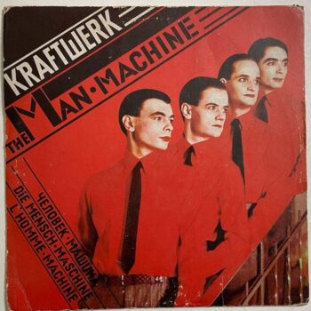 The Man • Machine - Kraftwerk Used Vinyl LP Record (VG-)