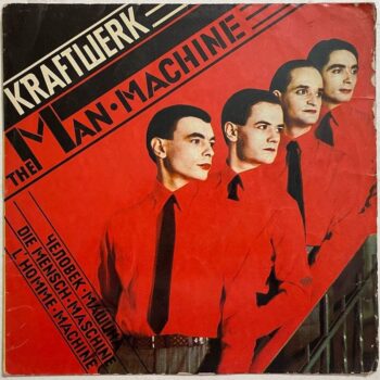 The Man • Machine - Kraftwerk Used Vinyl LP Record (VG-)