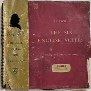 The Six English Suites - Johann Sebastian Bach Used Vinyl LP Record (VG-)