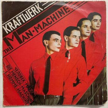 The Man • Machine - Kraftwerk Used Vinyl LP Record (VG-)