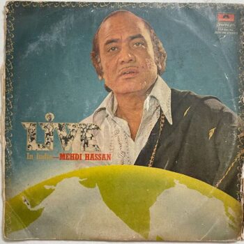 Live In India - Mehdi Hassan Used Vinyl LP Record (VG-)