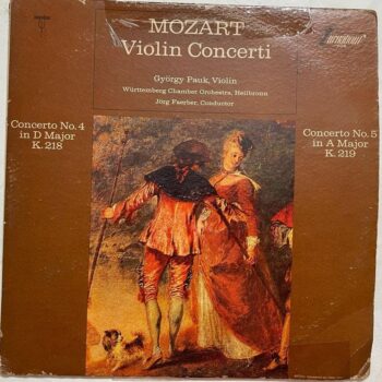 Violin Concerti - Wolfgang Amadeus Mozart Used Vinyl LP Record (VG-)