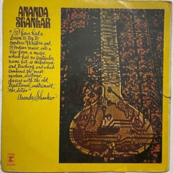 Ananda Shankar - Ananda Shankar Used Vinyl LP Record (P)