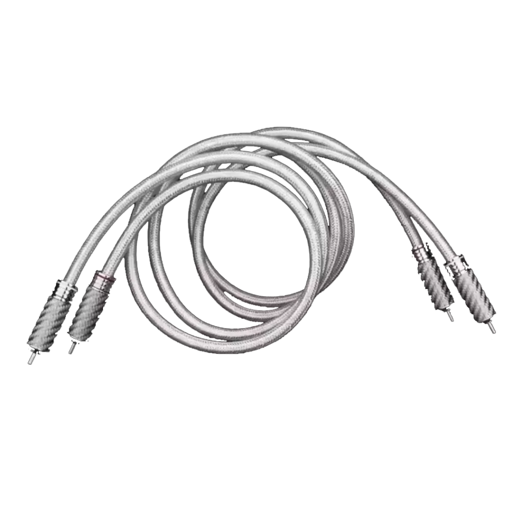 HyperConn | Rhodium RCA Interconnect 1(One) Meter Audio Cable