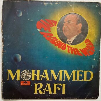 Live, Round The World - Mohammed Rafi Used Vinyl LP Record (P)