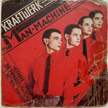 The Man • Machine - Kraftwerk Used Vinyl LP Record (VG-)