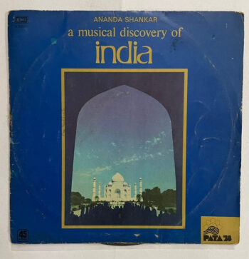 A Musical Discovery Of India - Ananda Shankar Used Vinyl LP Record