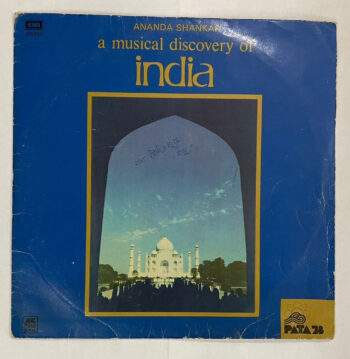 A Musical Discovery Of India - Ananda Shankar Used Vinyl LP Record