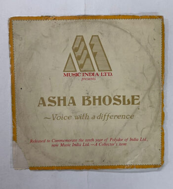 Voice With A Difference - Asha Bhosle Used Vinyl LP Record