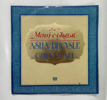 MERAJ E GHAZAL - Asha Bhosle Used Vinyl LP Record