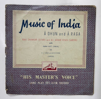 Music Of India: Ā Dhun And Ā Raga - Ravi Shankar Used Vinyl LP Record
