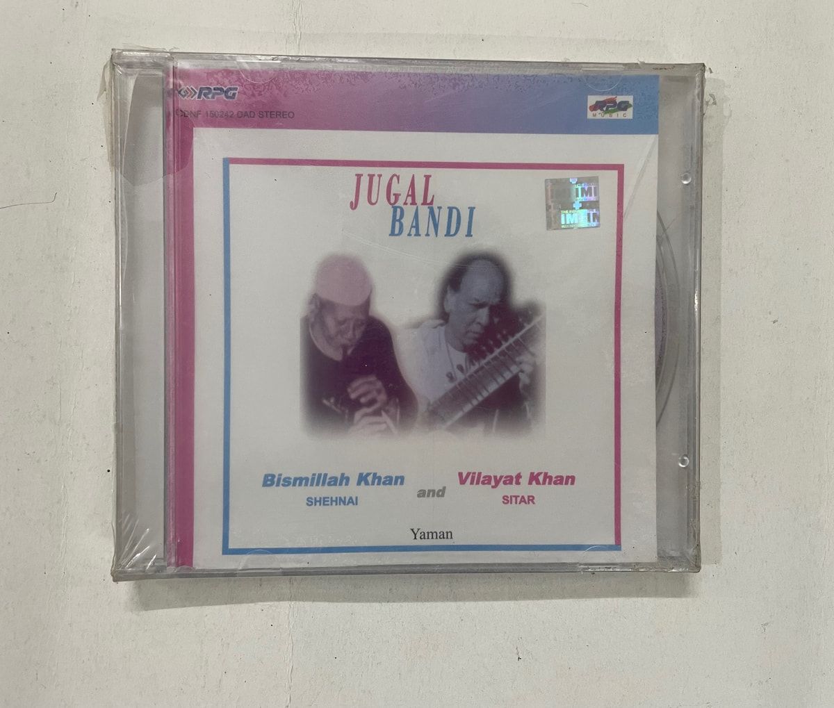 Jugal Bandi - Bismillah Khan and Vilayat Khan Sealed Audio CD