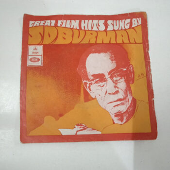 Great Film Hits - Sung By S D Burman - S. D. Burman Used Vinyl EP Record