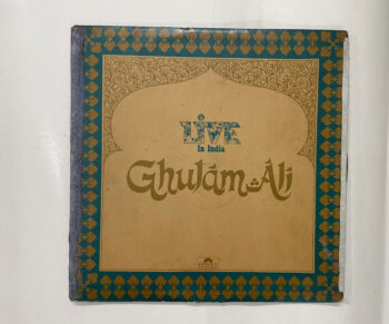 Live In India (Urdu Ghazals) - Ghulam Ali Used Vinyl LP Record