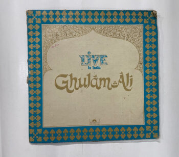 Live In India (Urdu Ghazals) - Ghulam Ali Used Vinyl LP Record