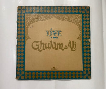 Live In India (Urdu Ghazals) - Ghulam Ali Used Vinyl LP Record