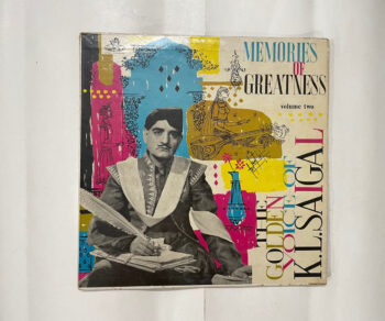 Memories Of Greatness (The Golden Voice Of K.L. Saigal) - Vol. 2 - K. L. Saigal Used Vinyl LP Record