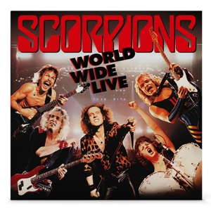 World Wide Live - Scorpions - LP - Brand New Vinyl (Arrives in 20days)