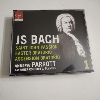 JS Bach Saint John Passion Easter Oratorio Ascension Oratorio. 1,2 - Johann Sebastian Bach Used Audio CD