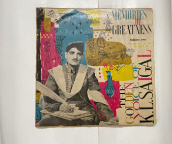 Memories Of Greatness (The Golden Voice Of K.L. Saigal) - Vol. 2 - K. L. Saigal Used Vinyl LP Record