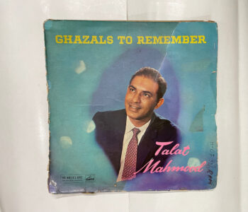 Ghazals To Remember - Talat Mahmood Used Vinyl LP Record