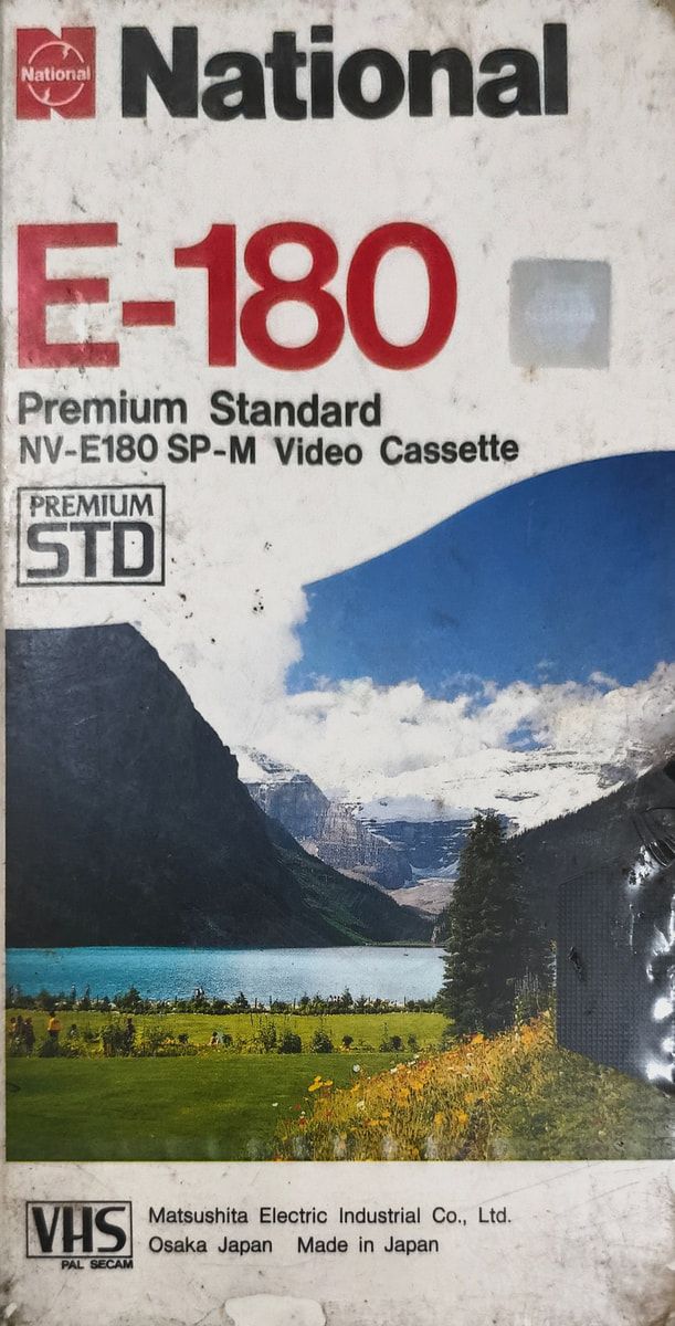 NATIONAL E-180 -  Preowned VHS