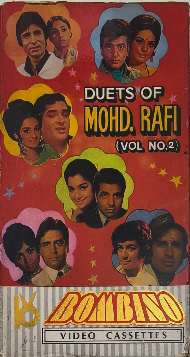 DUETS OF MOHD.RAFI ( VOL NO.2) -  Preowned VHS