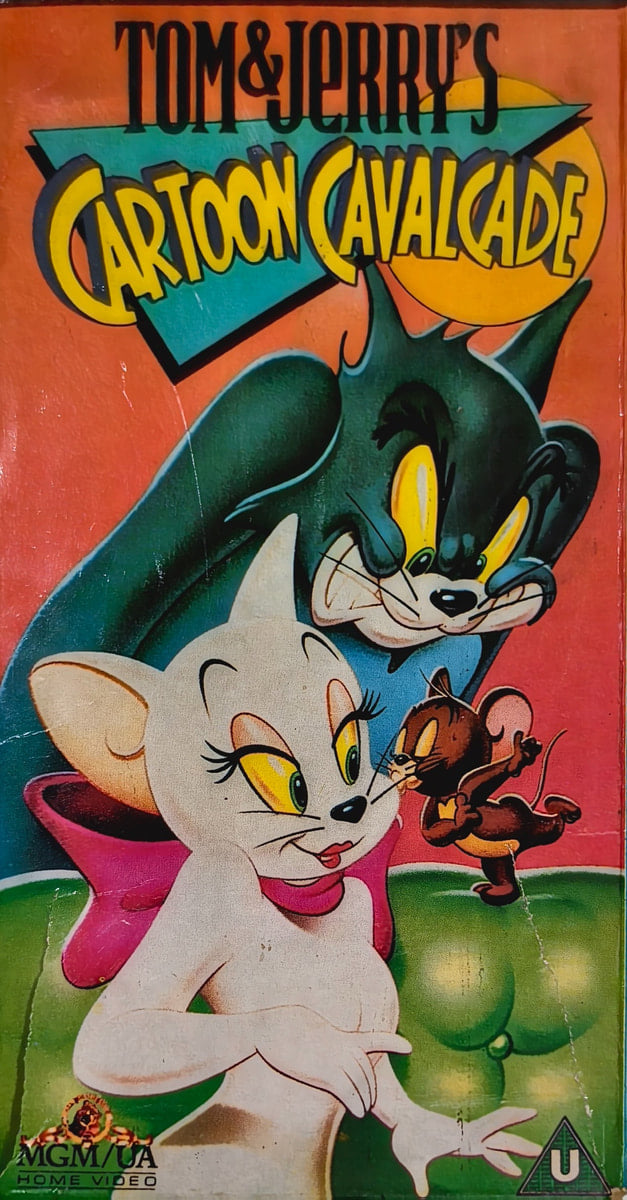 TOM &amp; JERRY'S CARTOON CAVALCADE -  Preowned VHS