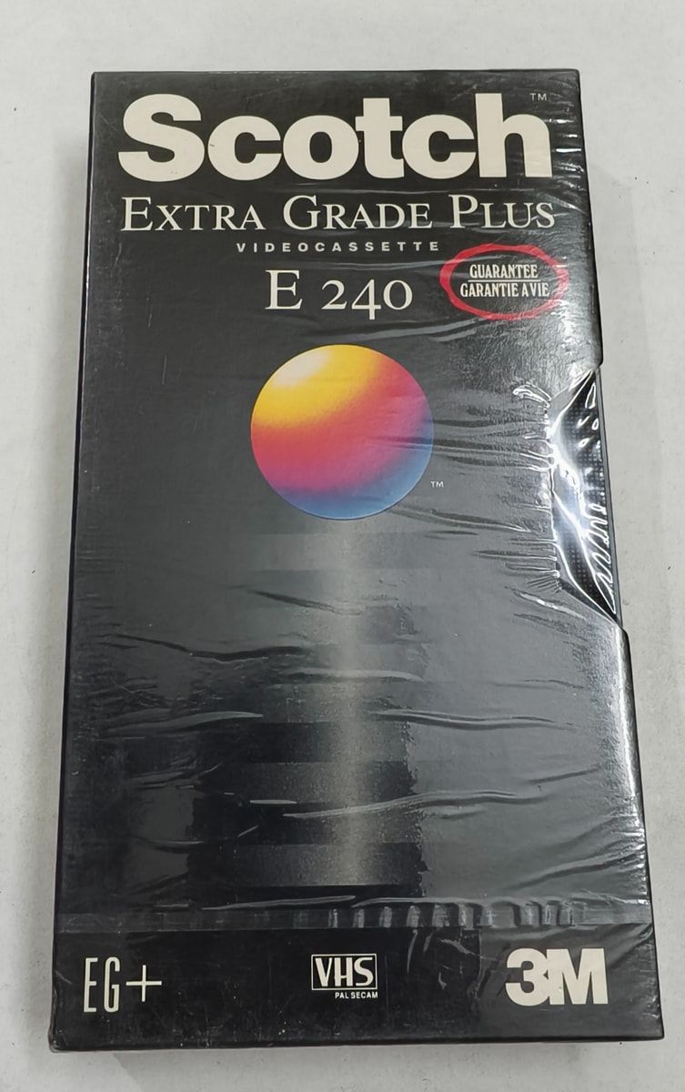 Scotch extra grade plus E 240 -  Preowned VHS