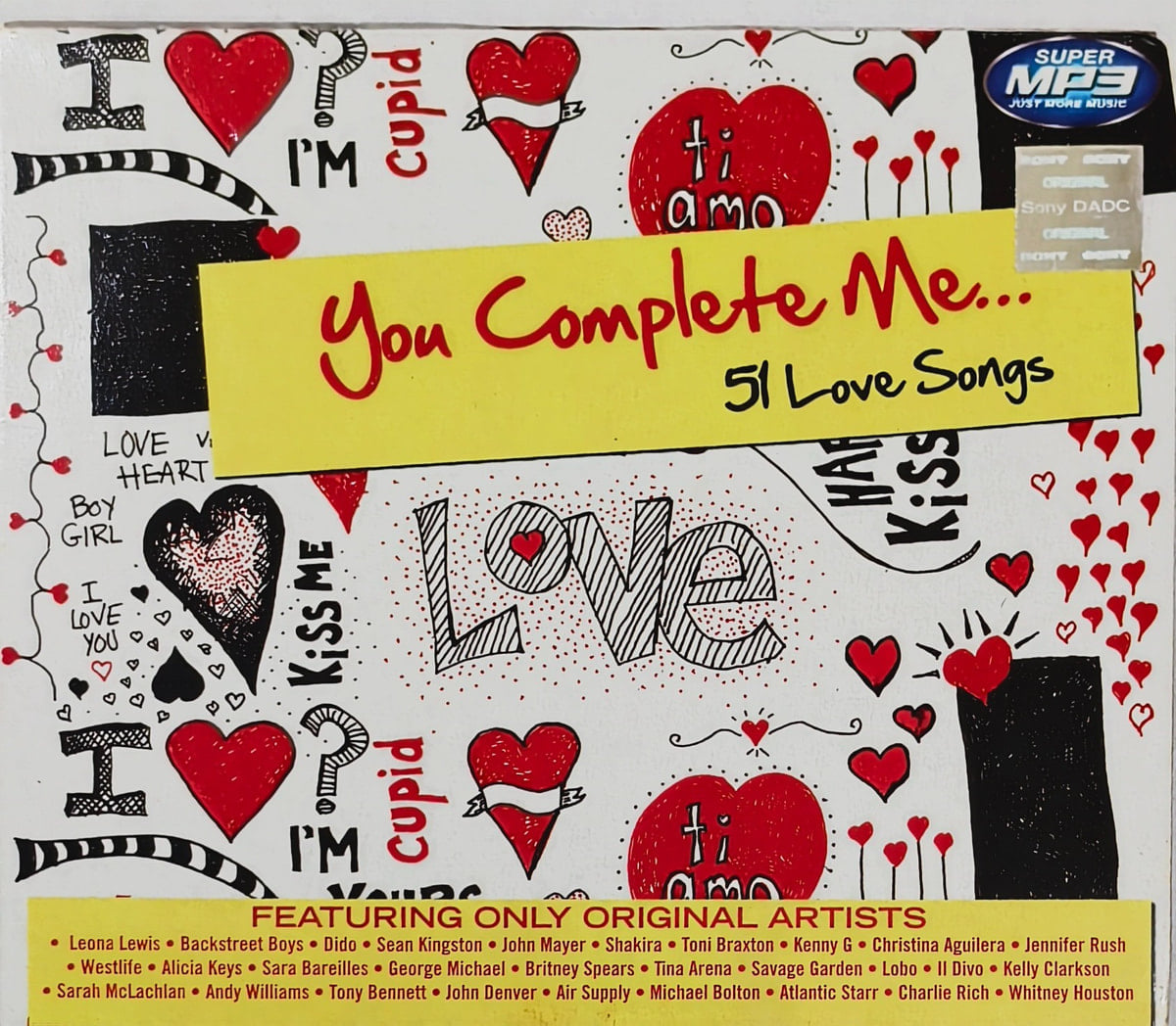 You Complete Me... 51 Love Songs - Various Artists Used Audio CD