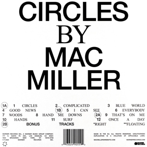 Circles - Mac Miller - LP - Brand New Vinyl (Arrives in 20days)