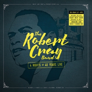 4 Nights Of 40 Years Live - Robert Cray - LP - Brand New Vinyl (Arrives in 20days)