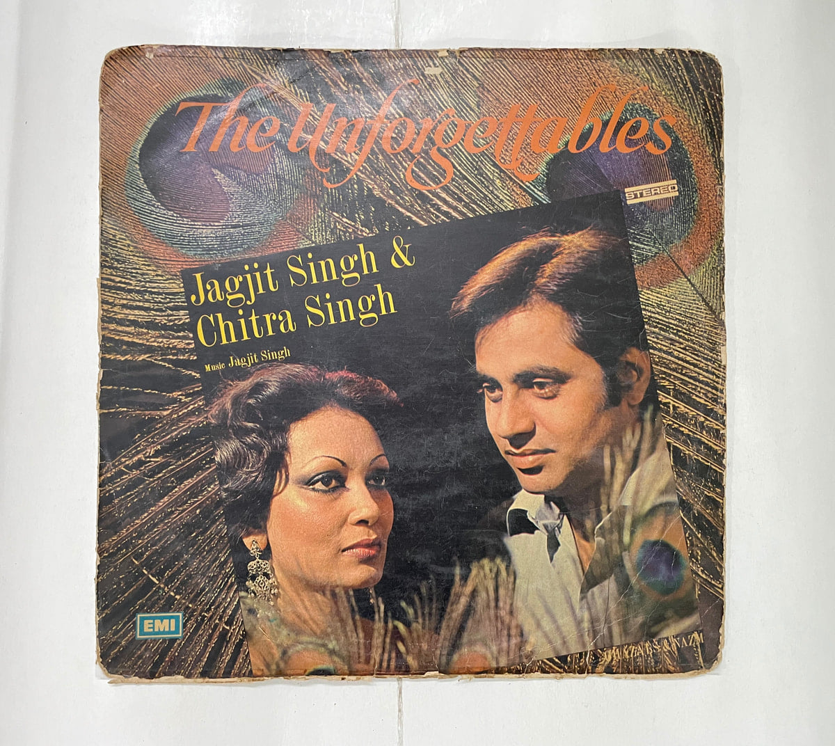 The Unforgettables (Ghazals &amp; Nazm) - Jagjit &amp; Chitra Singh Used Vinyl LP Record