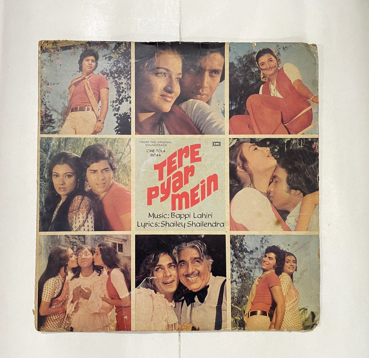 Tere Pyar Mein (From The Original Soundtrack) - Bappi Lahiri Used Vinyl LP Record
