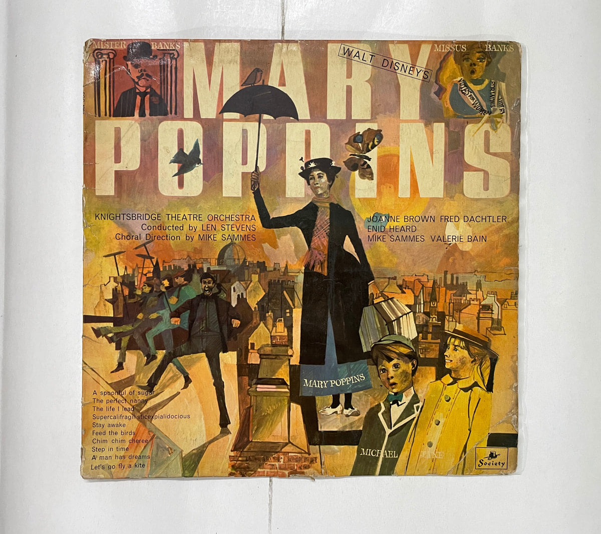 Walt Disney's Mary Poppins - Various Used Vinyl LP Record