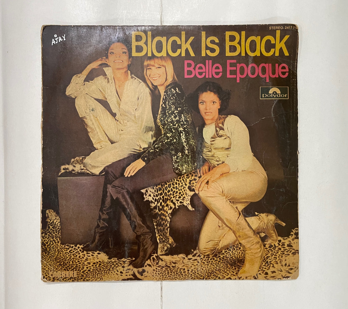 Black Is Black - Belle Epoque Used Vinyl LP Record