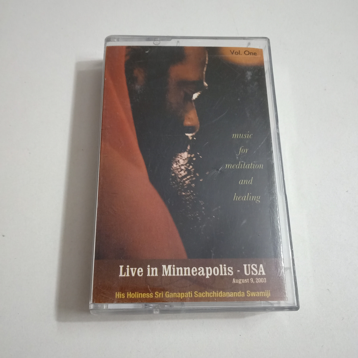 Live in Minneapolis - USA (Vol. One) - His Holiness Sri Ganapati Sachchidananda Swamiji Used Audio Cassette