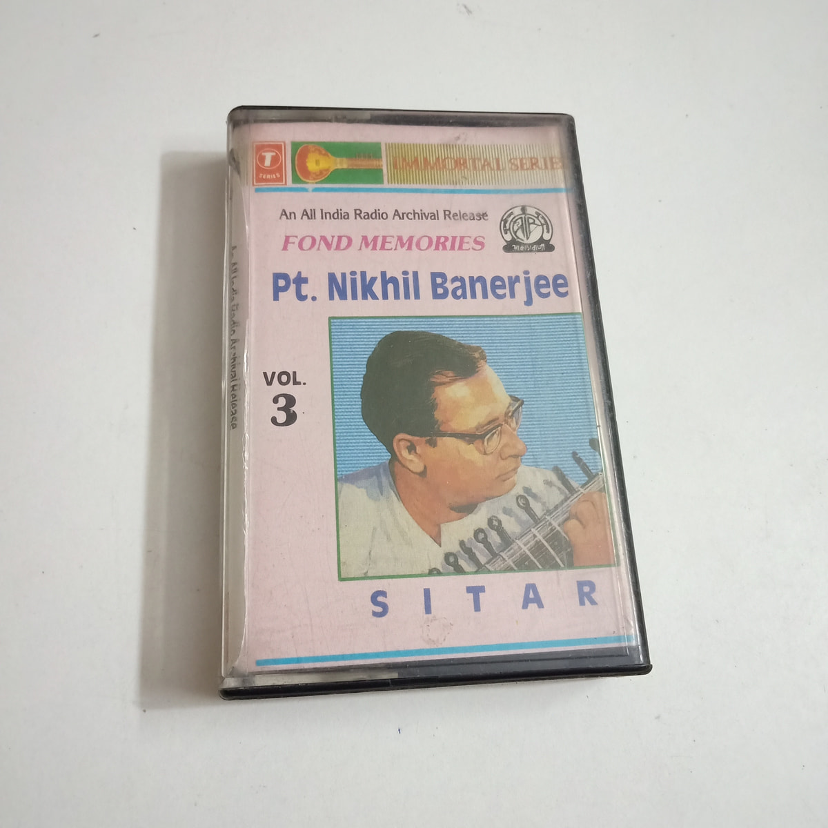 Fond Memories - Sitar Volume 3 - Nikhil Banerjee Used Audio Cassette
