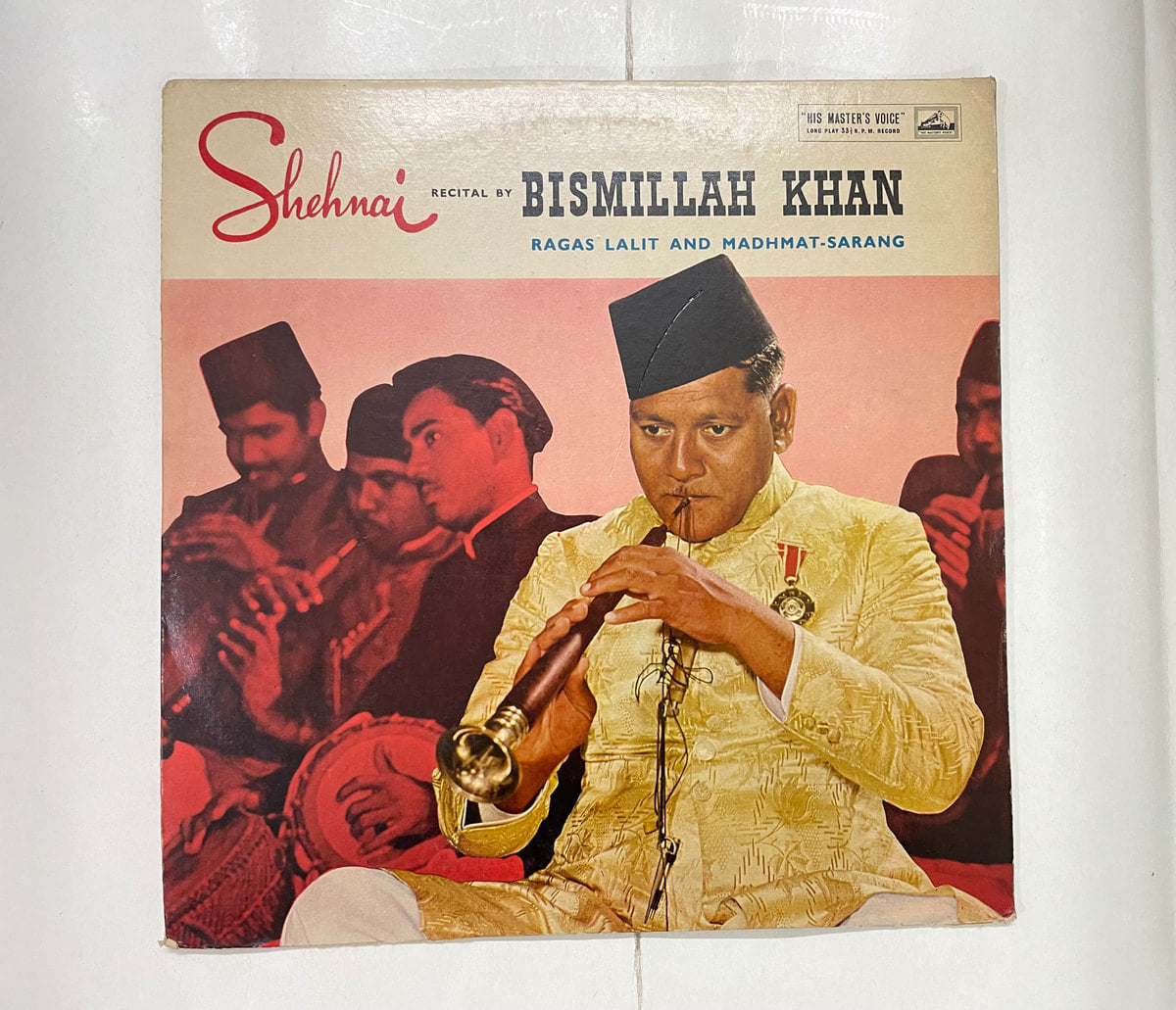 Shehnai Recital - Ragas Lalit and Madhmat-Sarang - Bismillah Khan Used Vinyl LP Record