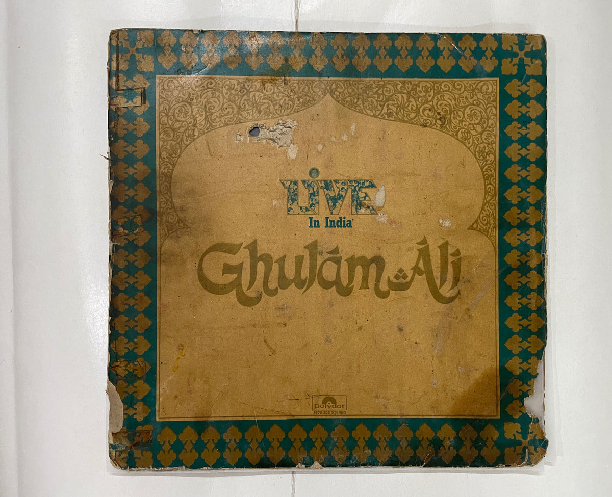 Live In India (Urdu Ghazals) - Ghulam Ali Used Vinyl LP Record